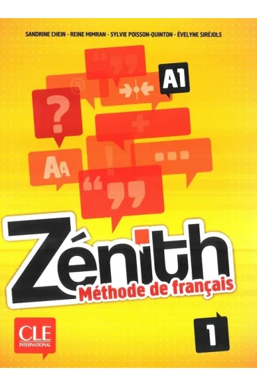 Zenith 1. Podr�cznik + DVD ROM - Chein Sandrine, Mimra Reine, Sirejols Evelyne, Sylvie Poisson-Quinton