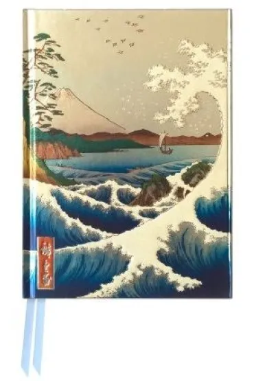 Flame Tree Notatnik A6 linia TW Morze w Satta Utagawa Hirosh.