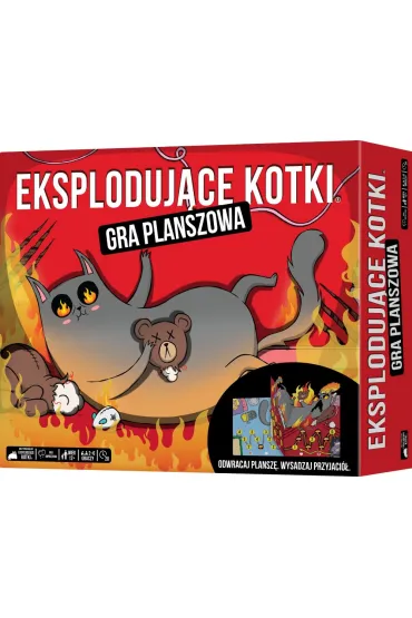Eksploduj�ce Kotki: Gra planszowa