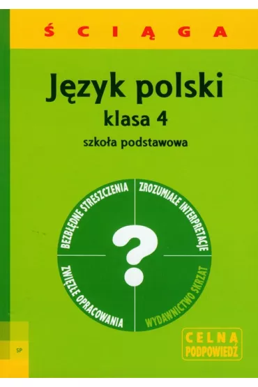 J�zyk polski klasa IV szko�a podstawowa - �ci�ga - Barbara W�odarczyk