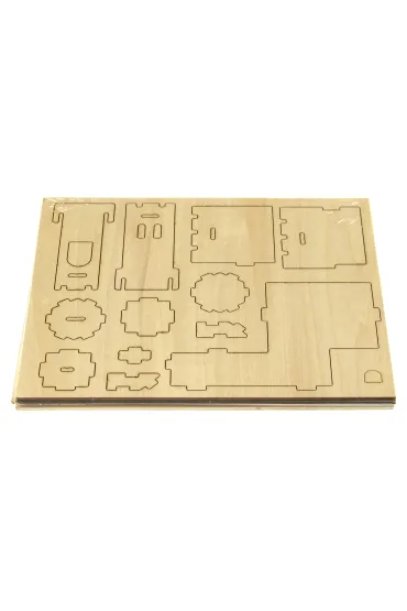 Puzzle �amig��wka drewniana Gepetto Did You Know? Tajemnice zamku Eureka 3D