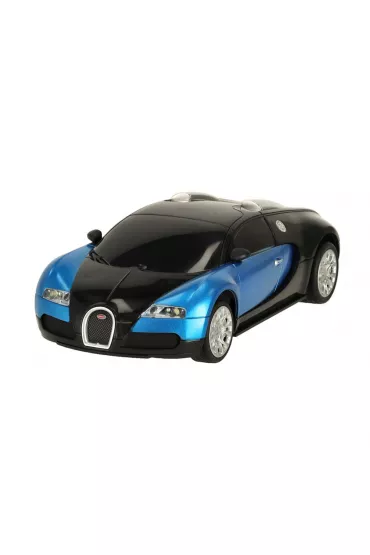 Samoch�d zdalnie sterowany na pilota RC Bugatti Veyron licencja 1:24 niebieski