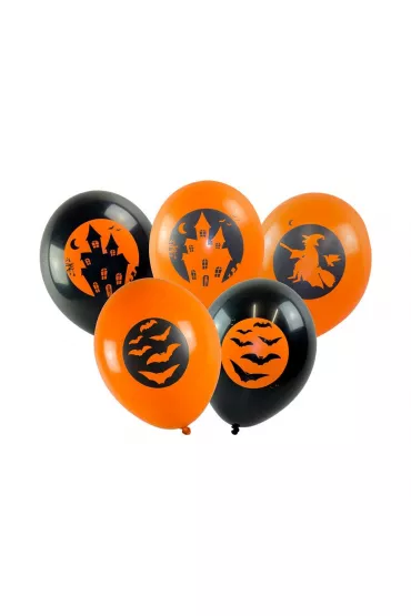 Arpex Balon dekoracyjny Party Time Hallowen HA5678 5 szt.