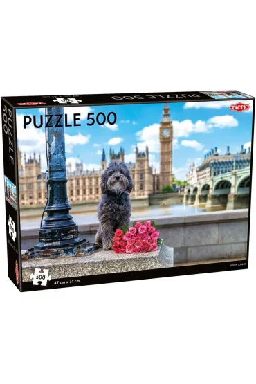 Puzzle 500 el. Dog in London Tactic