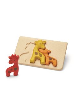 Puzzle drewniane yrafy Plan Toys