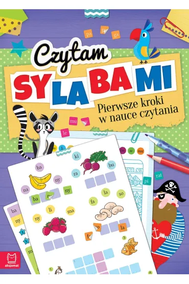 Czytam sylabami. Pierwsze kroki w nauce czytania - z naklejkami. Wydanie IV - Renata Zi�tara