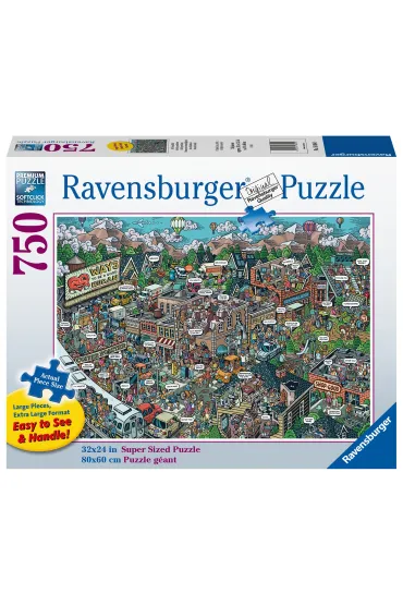 Puzzle 750 el. Codzienna dobro� Ravensburger
