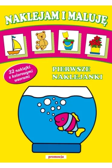 Naklejam i maluj� - Pierwsze naklejanki