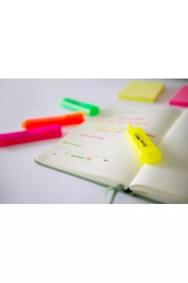 MemoBe Zakre�lacze neonowe etui 4 szt.