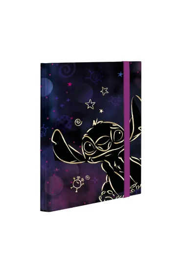 Patio Teczka A5 z gumk� Disney Gold Stitch