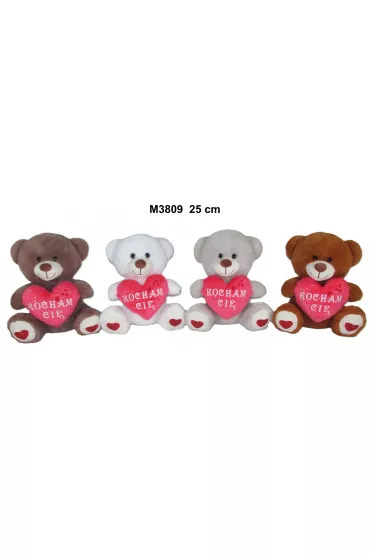 Mi� z sercem 25cm MIX Sun-Day
