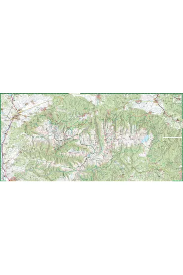 Mapa trekkingowa Ri�a i Piryn. G�ry Bu�garii 1:80 000