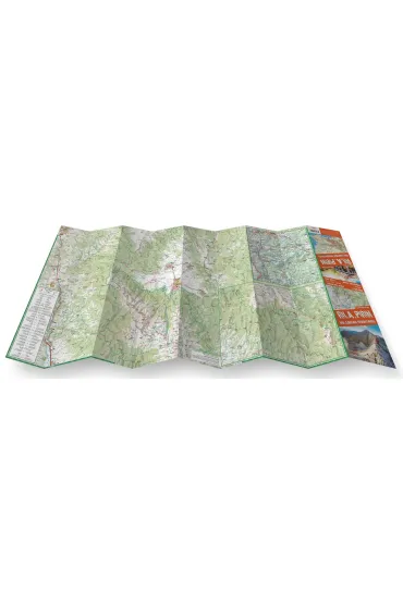 Mapa trekkingowa Ri�a i Piryn. G�ry Bu�garii 1:80 000