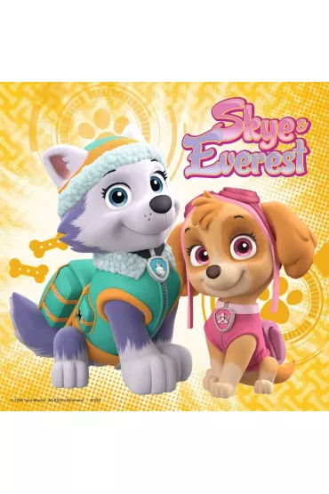 Puzzle 3 x 49 el. Psi Patrol. Skye i Everest Ravensburger