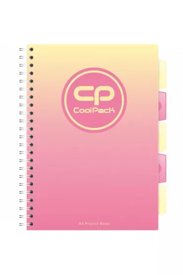 CoolPack Ko�ozeszyt A4 Gradient Peach kratka 100 kartek