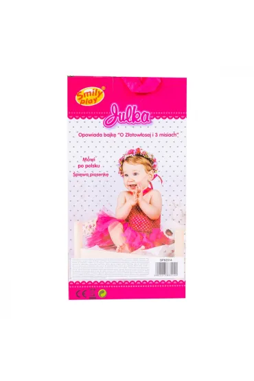 Lalka Julka 30cm na baterie PLPL SML 149 WB ANEK SP83514AN Smily Play