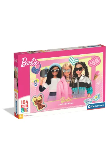 Puzzle 104el Maxi Barbie CLEMENTONI 25015 CLM