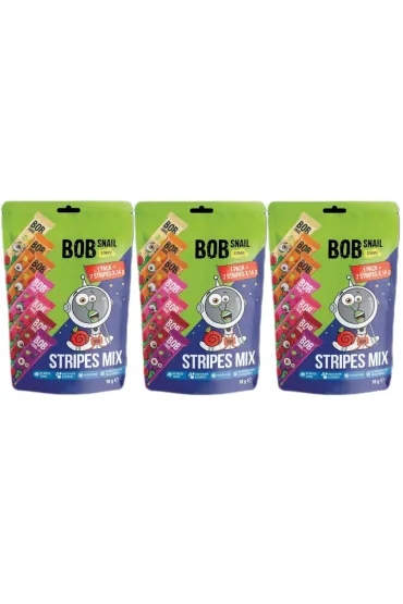 Bob Snail Zestaw przek�sek owocowych Zestaw 3 x 98 g