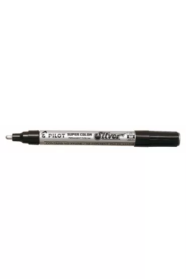 Pilot Marker olejny M srebrny