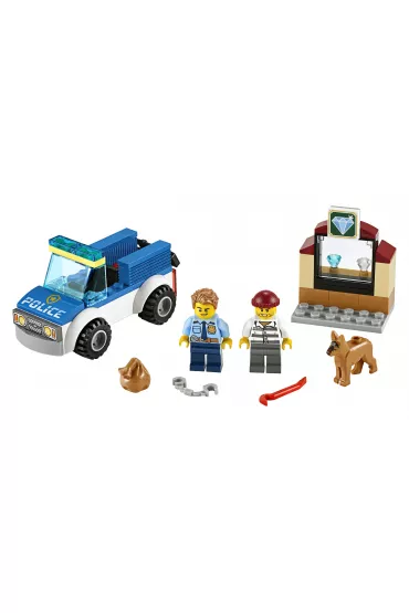 LEGO City Oddzia� policyjny z psem 60241