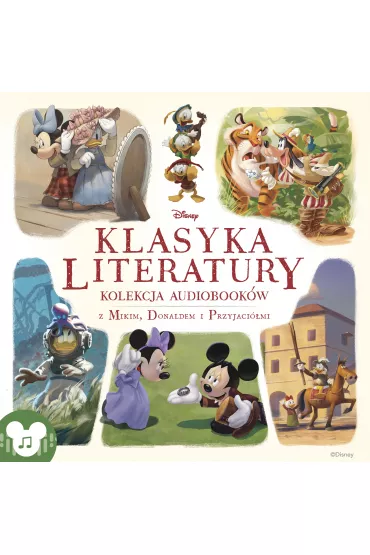 Disney. Klasyka Literatury. Klasyka audiobajek - Kolekcja audiobook�w z Mikim, Donaldem i przyjaci�mi mp3
