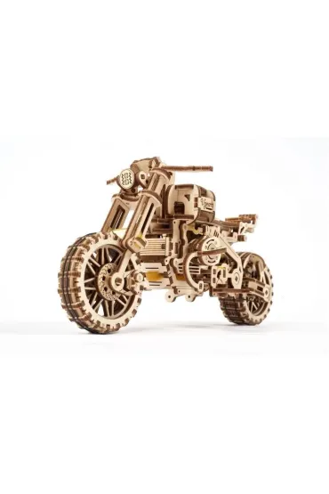 Puzzle drewniane 3D Scrambler UGR-10 z bocznym w�zkiem Mechanical Models