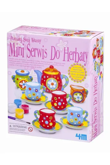 Zr�b to sam. Zestaw do herbaty mini. 4M