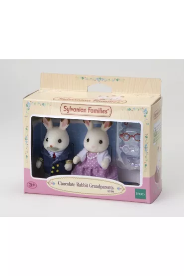 Sylvanian Dziadkowie krlikw z czekoladowymi uszkami