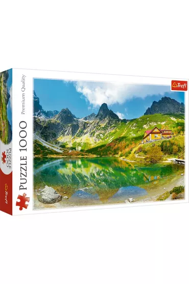 Puzzle 1000 el. Schronisko nad Zielonym Stawem, Tatry, S�owacja Trefl
