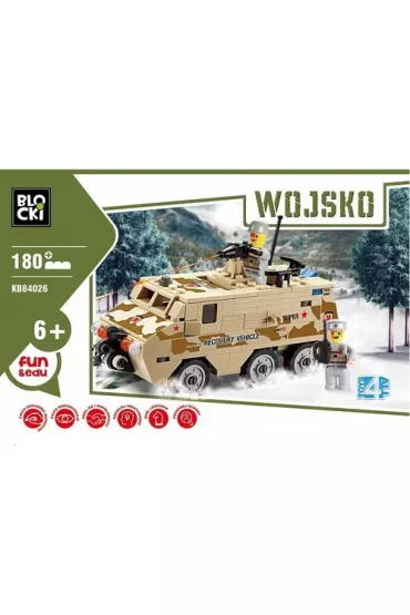 Klocki Blocki Wojsko Transporter opancerzony 180 element�w