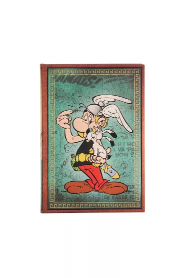 Paperblanks The Adventures of Asterix Notatnik Asterix the Gaul midi PB9699-3 linia