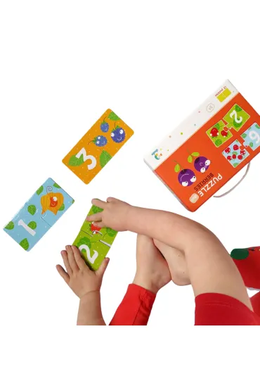 Puzzle 12 el. Duo Cyferki Jag�dki Dodo