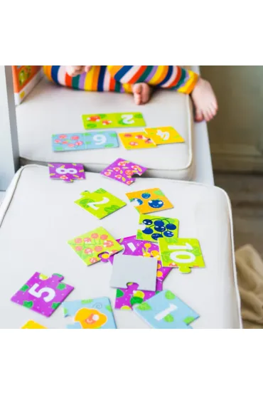 Puzzle 12 el. Duo Cyferki Jag�dki Dodo