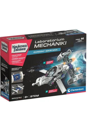 Laboratorium mechaniki. Gwiezdny Odkrywca Clementoni