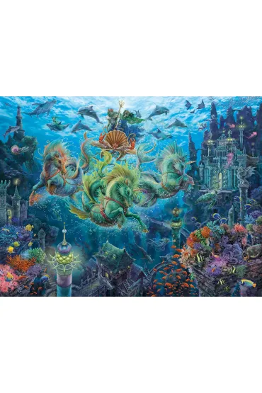 Puzzle 2000 el. Pod wod� Ravensburger