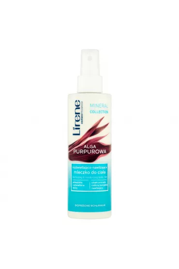 Lirene Roz�wietlaj�co-nawil�aj�ce mleczko do cia�a alga purpurowa Mineral Collection 200 ml