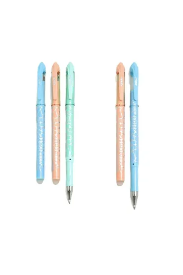 Penmate D�ugopis �cieralny Flexi Abra Pastel 3 szt +2gratis