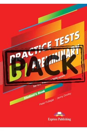 B1 Preliminary Practice Tests. Student's Book + kod DigiBook - Jenny Dooley, Peter Fullagar