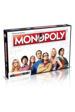 Monopoly Teoria Wielkiego Podrywu Big Bang Theory 036115 WINNING MOVES