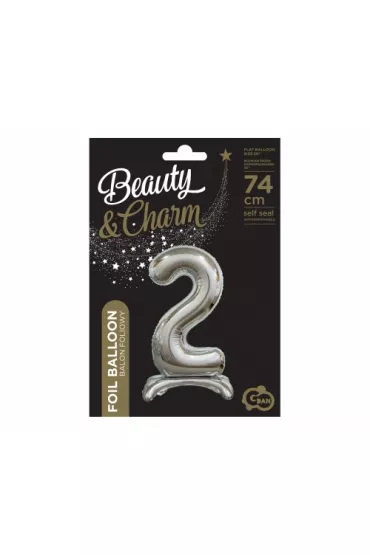 Godan Balon foliowy B&C Cyfra stoj�ca 2 BC-ASS2 74cm