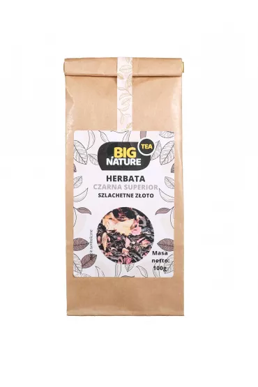 Big Nature Herbata czarna Superior Szlachetne Z�oto 100 g