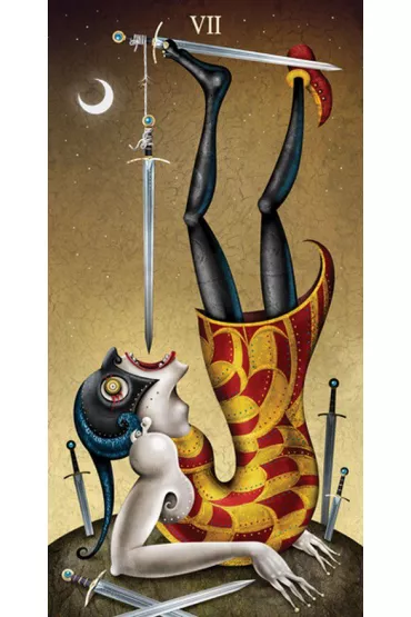 Deviant Moon Tarot, Borderless Edition - Patrick Valenza