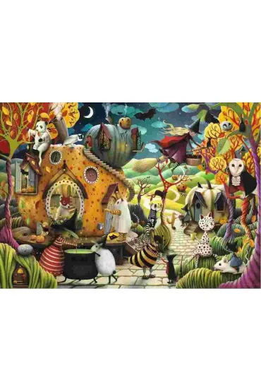 Puzzle 1000 el. Halloween Ravensburger