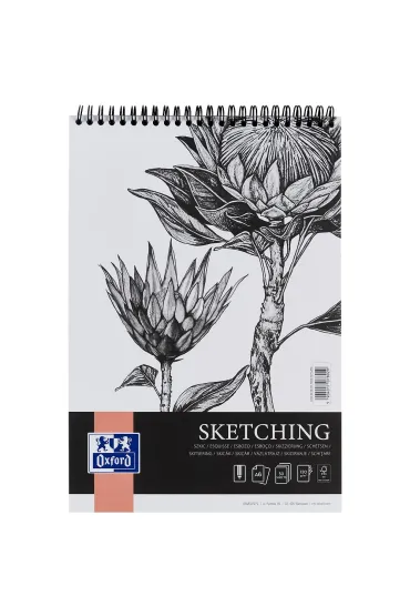 Oxford Blok szkicowy A6 Artistic 130g spirala 50 kartek
