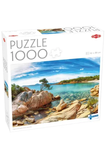 Puzzle 1000 el. Capriccioli beach, Costa Smeralda Tactic