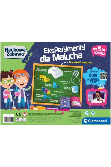 Eksperymenty dla malucha Clementoni