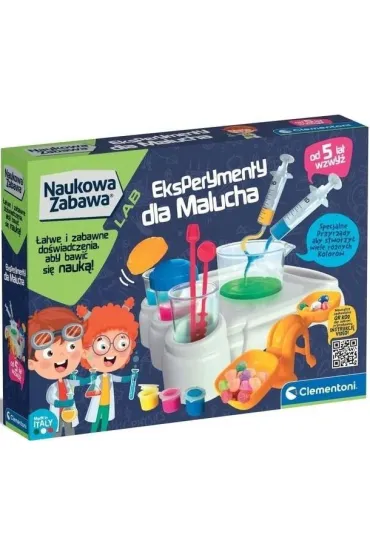 Eksperymenty dla malucha Clementoni
