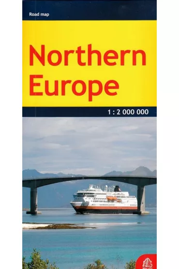 Europa p�nocna mapa 1:2 000 000
