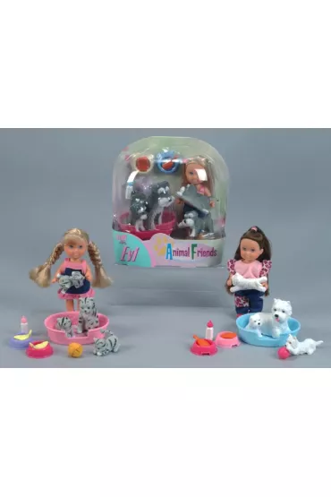 Lalka 12 cm Evi Animal Friends SIMBA 105734191 - Love Evi