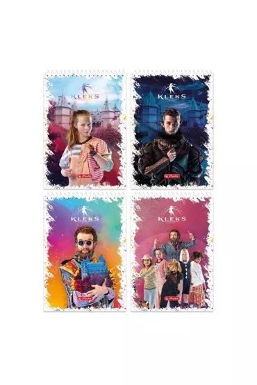 Herlitz Ko�onotatnik A6 Kleks kratka 40 kartek